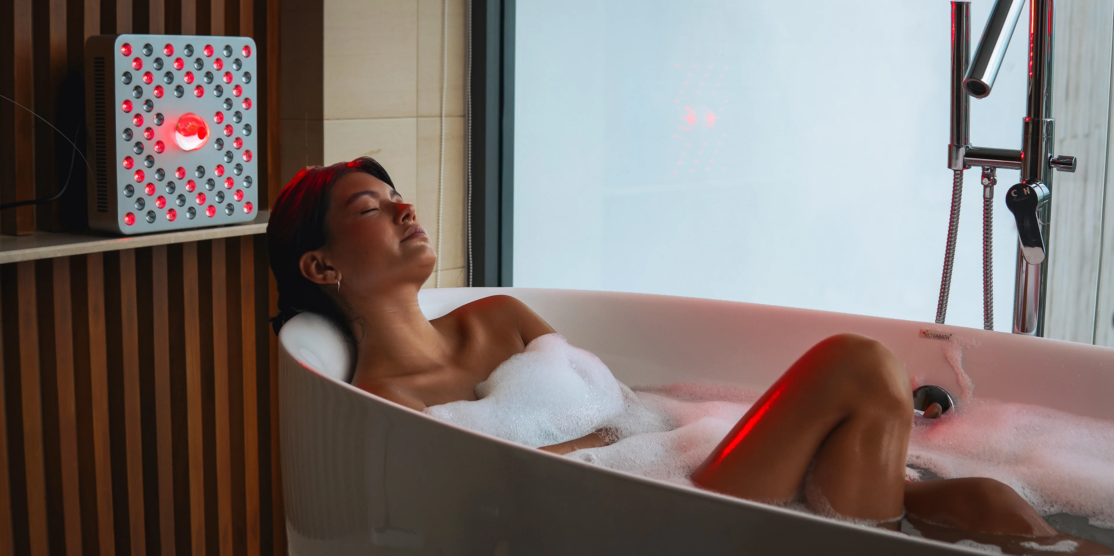 Fire Dragon Pro Red Light Therapy Panel — 288W COB, 660nm + 850nm + UV - Image 8